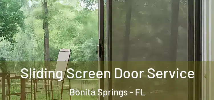 Sliding Screen Door Service Bonita Springs - FL